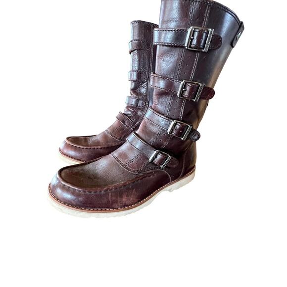 Harley Davidson Regina leather riding boots, women's size 8 1/2 - Picture 1 of 13